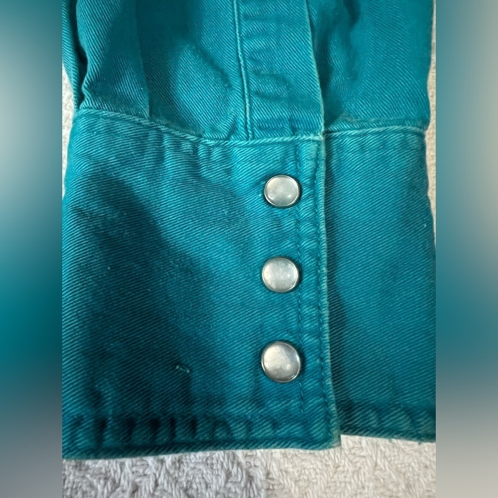 BRUSHPOPPER WRANGLER VINTAGE Blue Rodeo Cowboy 90s 80s Retro Shirt Top Men’s XL - Picture 7 of 8